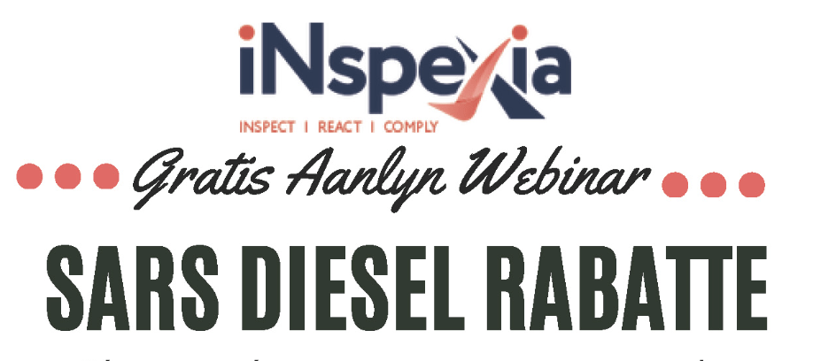 iNspexia SARS Diesel Rabatte Webinar